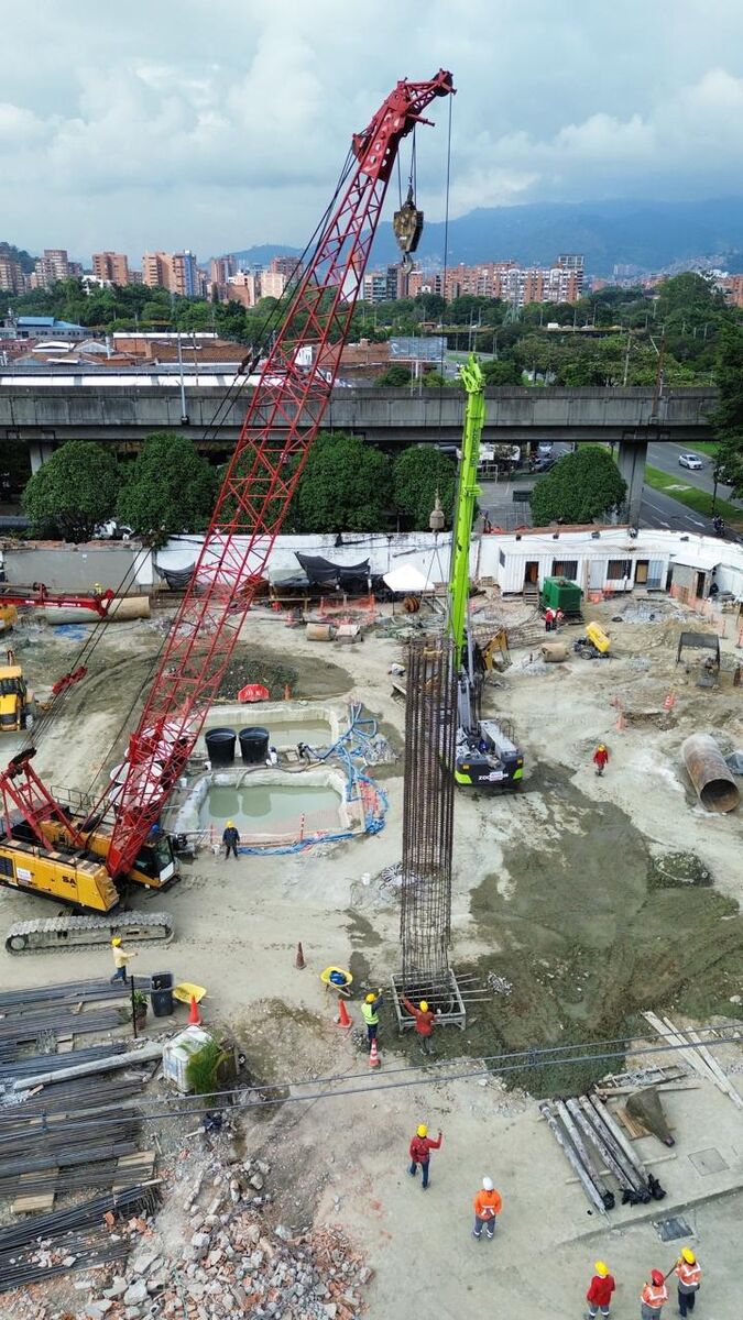 Pilotaje con camisas cementadas